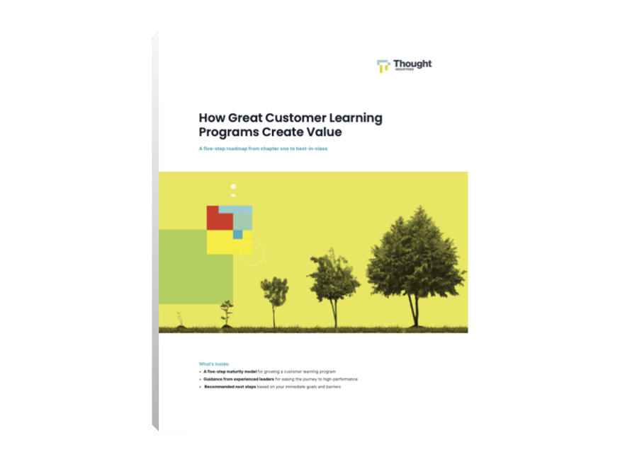 The Thought Industries Customer Learning Maturity Model White Paper