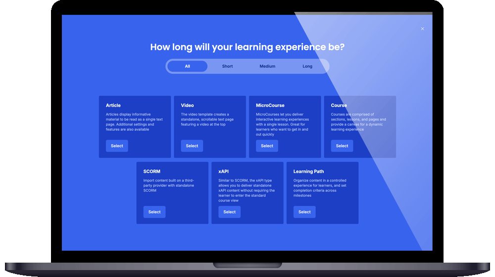 Thought Industries Customer Education Platform to Author Engaging Content for Courses